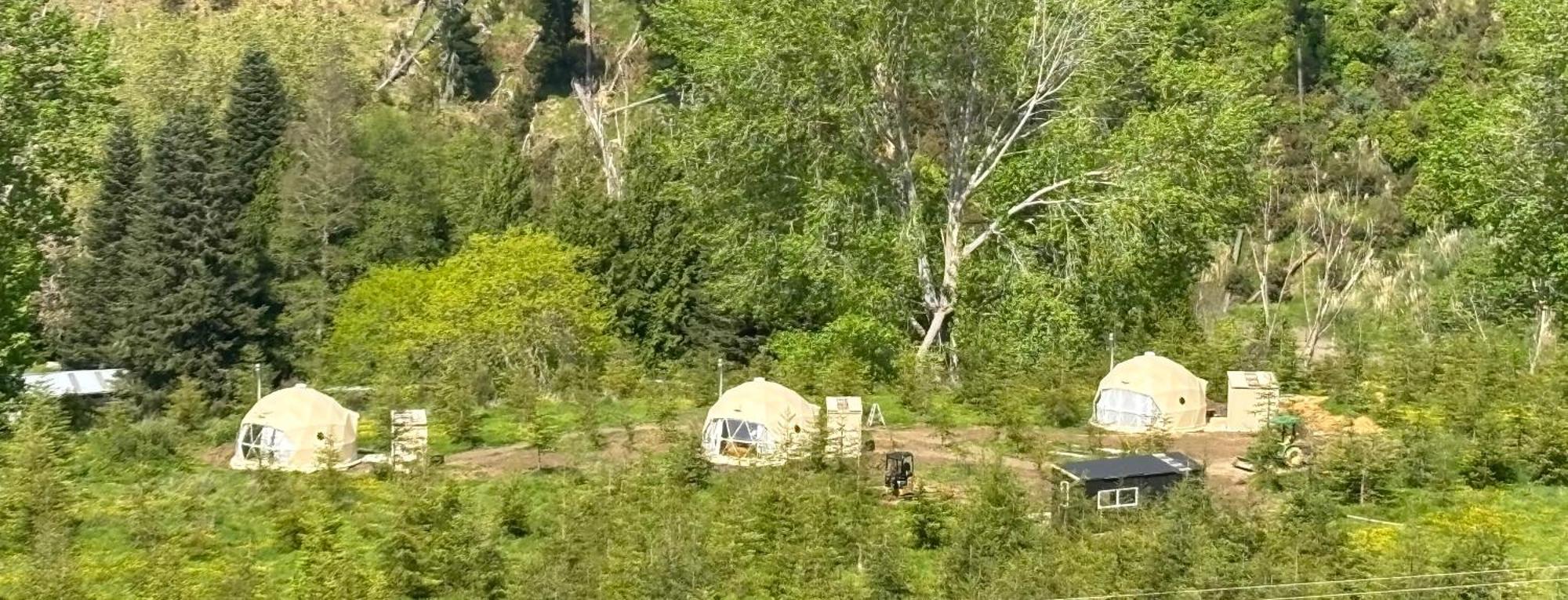 Takahuri Glamping Domes Whanganui Extérieur photo