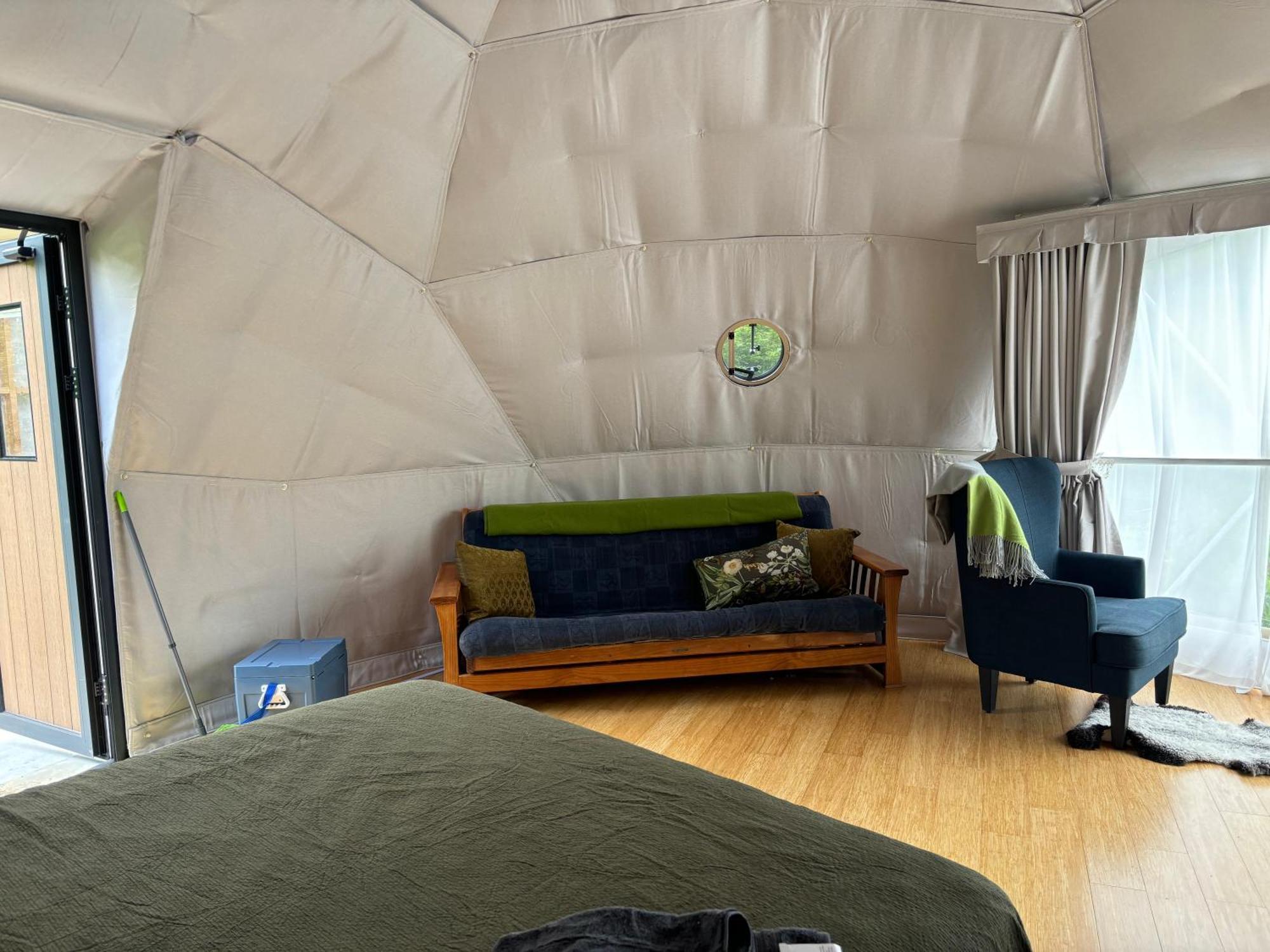 Takahuri Glamping Domes Whanganui Extérieur photo
