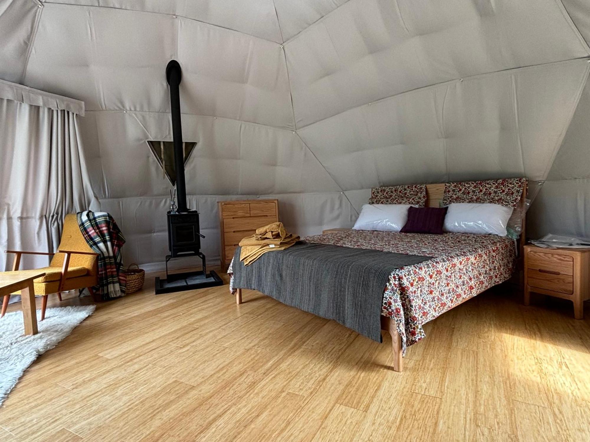 Takahuri Glamping Domes Whanganui Extérieur photo