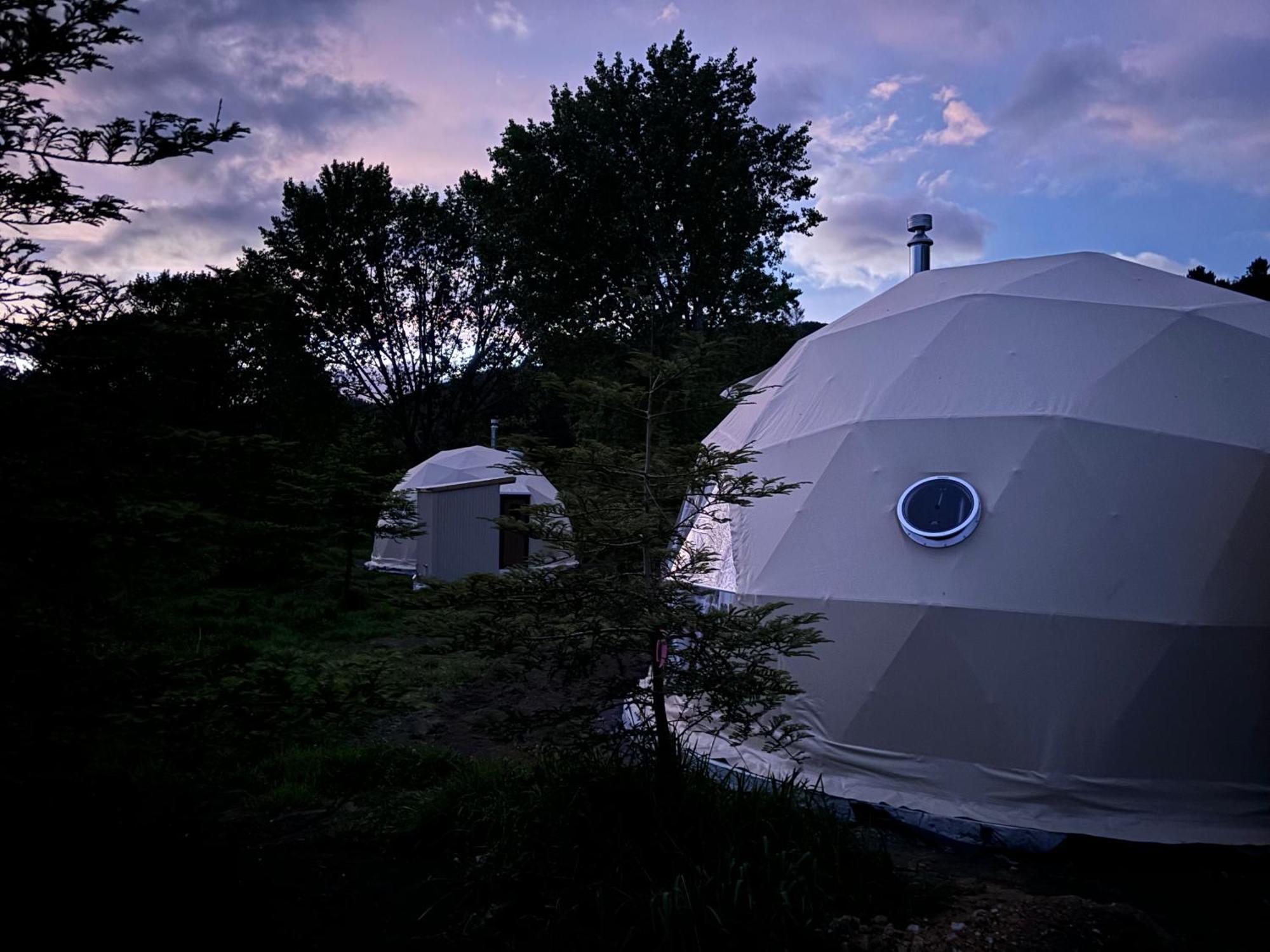 Takahuri Glamping Domes Whanganui Extérieur photo