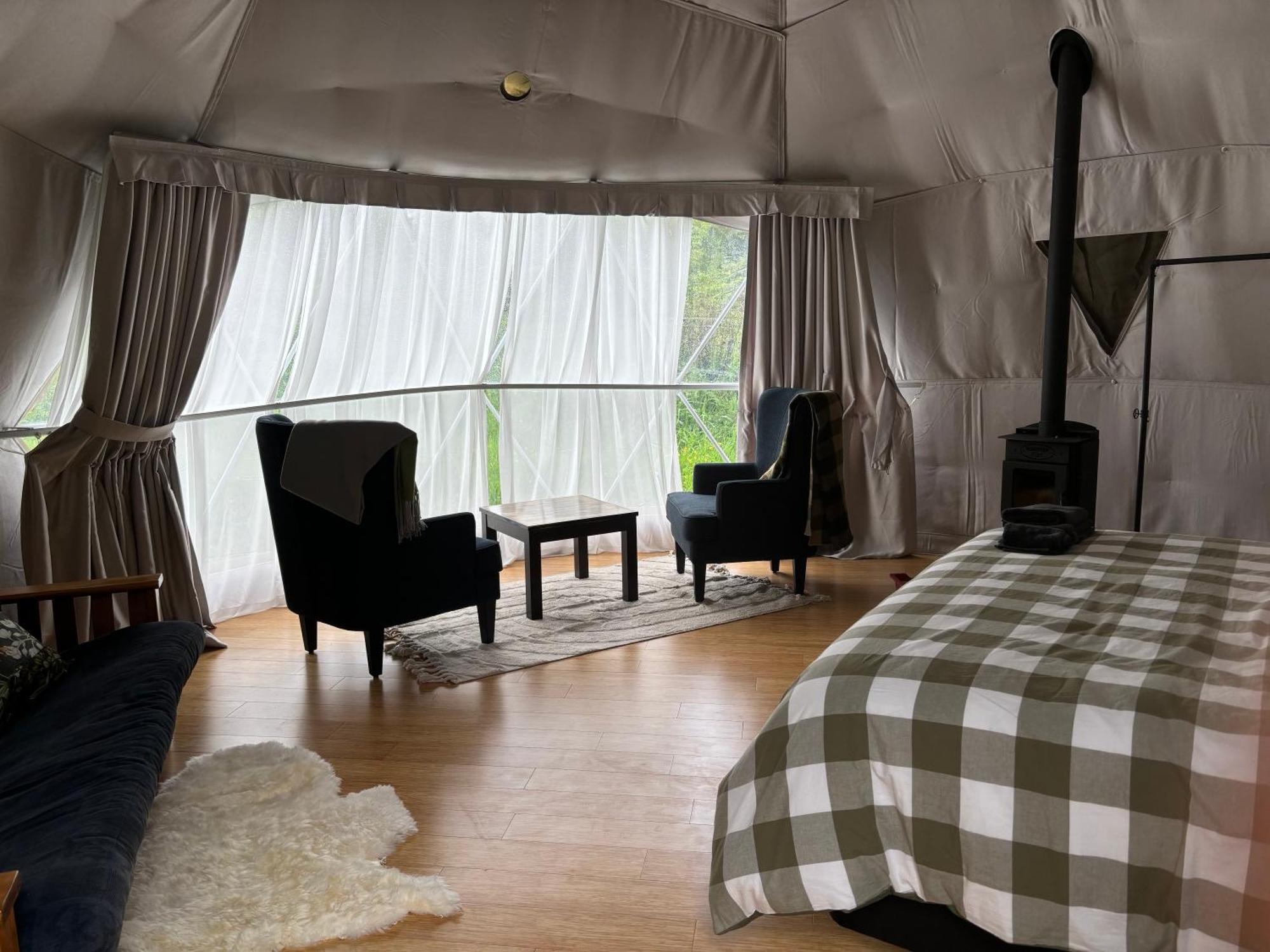Takahuri Glamping Domes Whanganui Extérieur photo