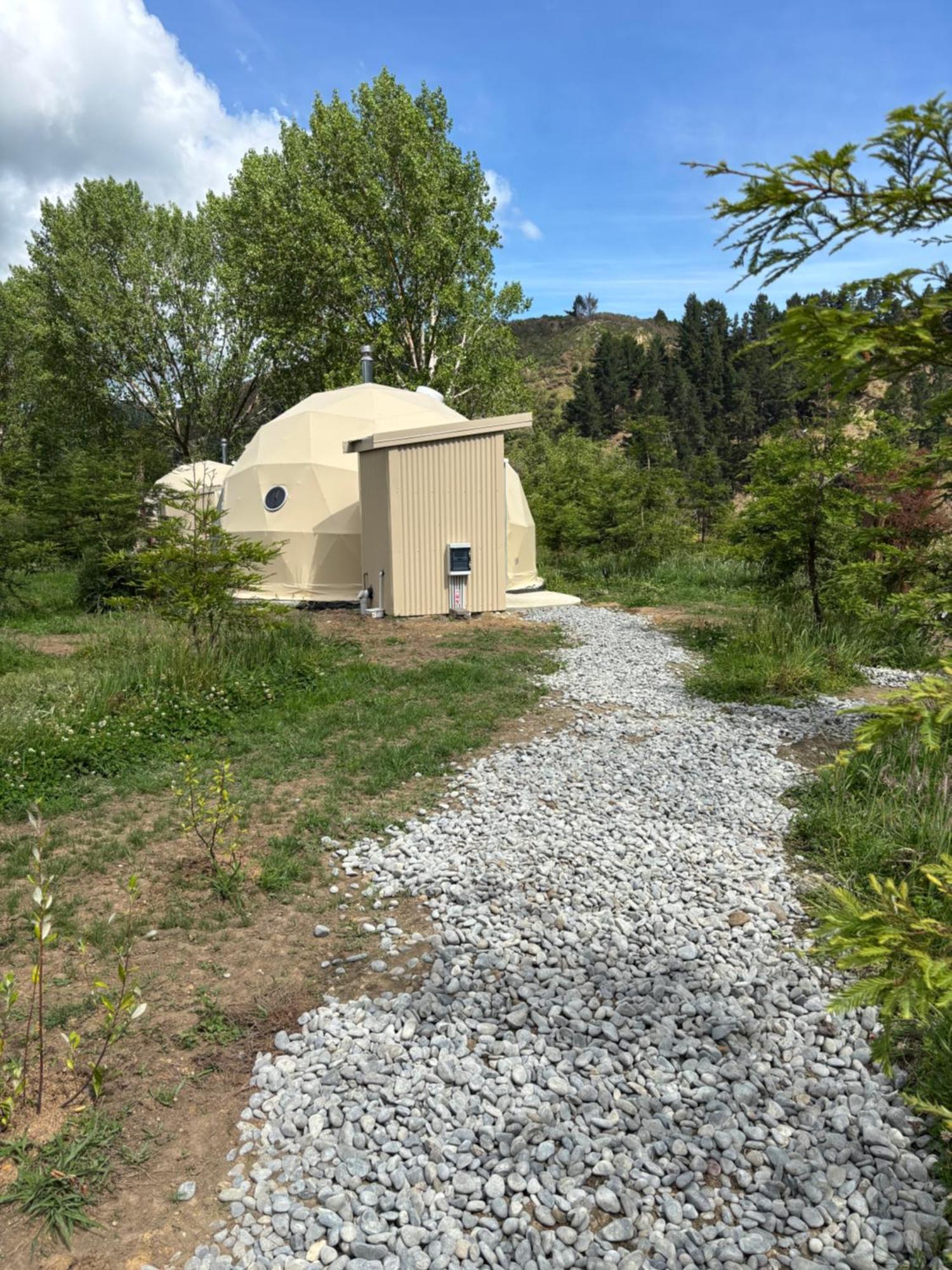 Takahuri Glamping Domes Whanganui Extérieur photo