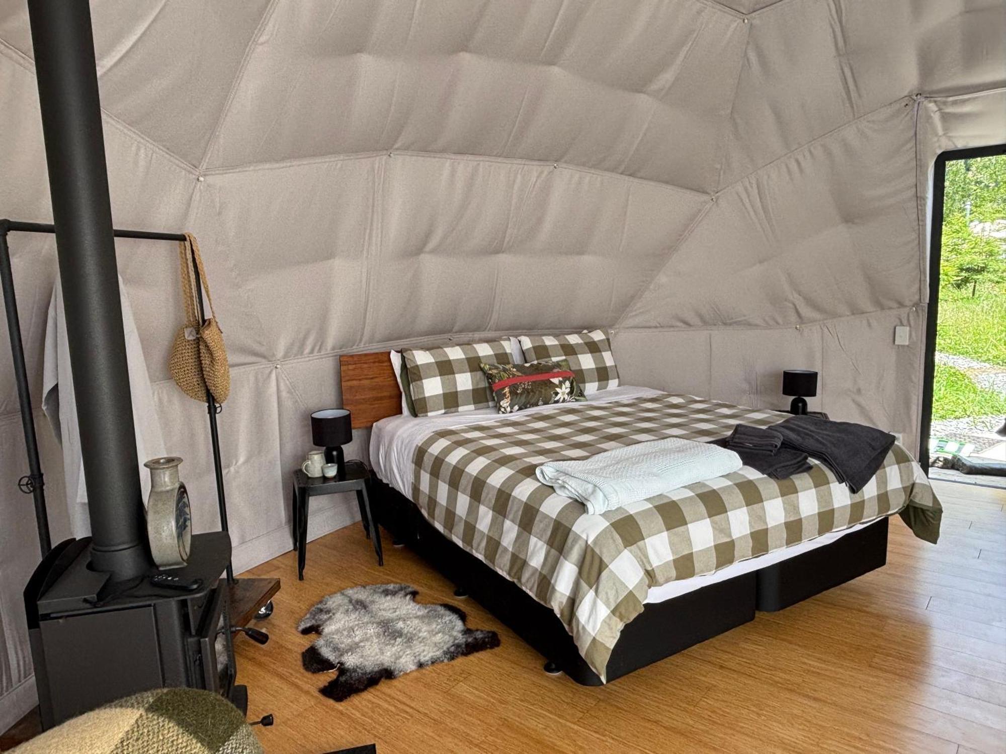 Takahuri Glamping Domes Whanganui Extérieur photo